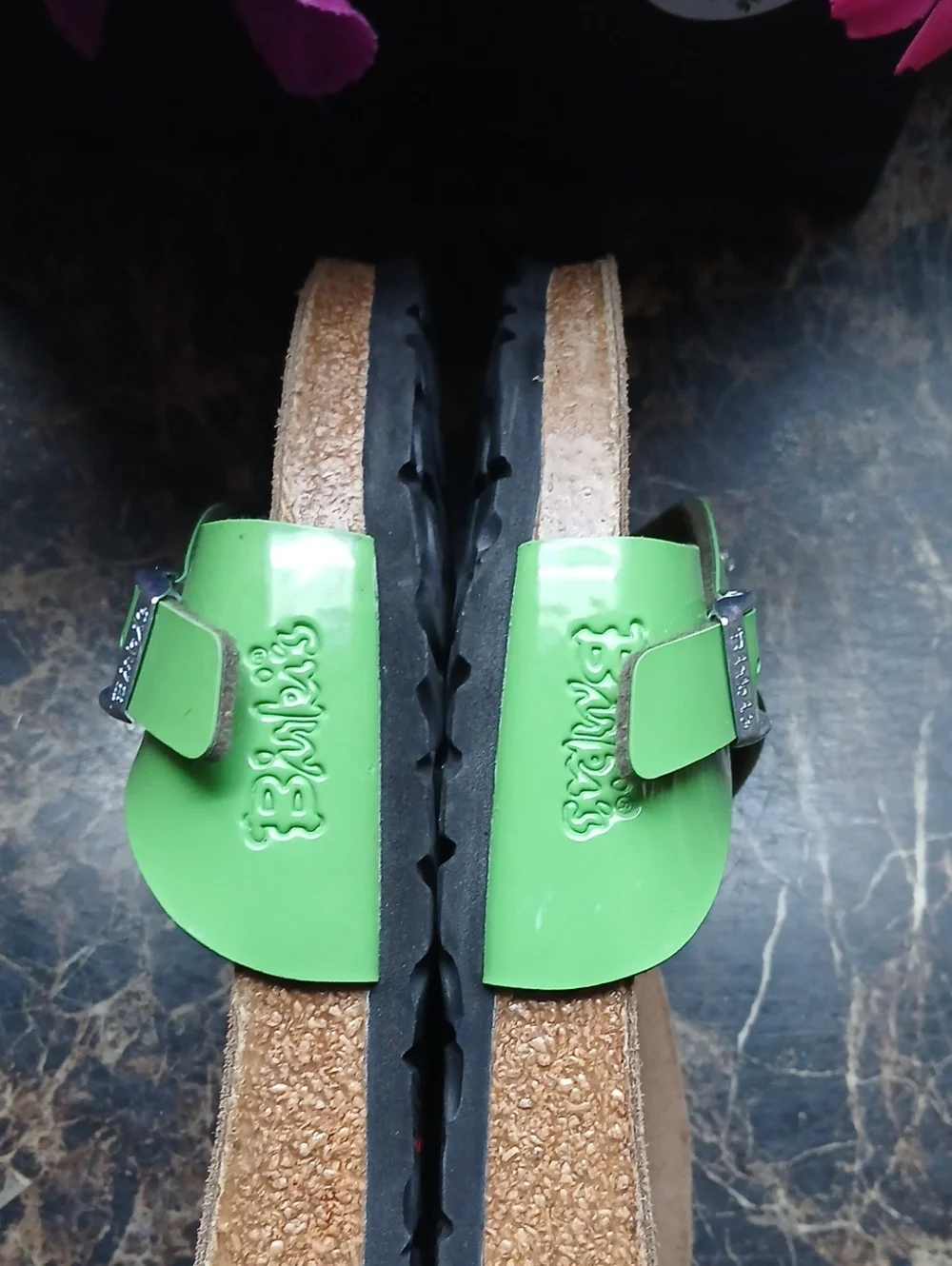 Birkenstock Birki's Patent Leather/Rhinestones Comfort Sandals 40 EU Women